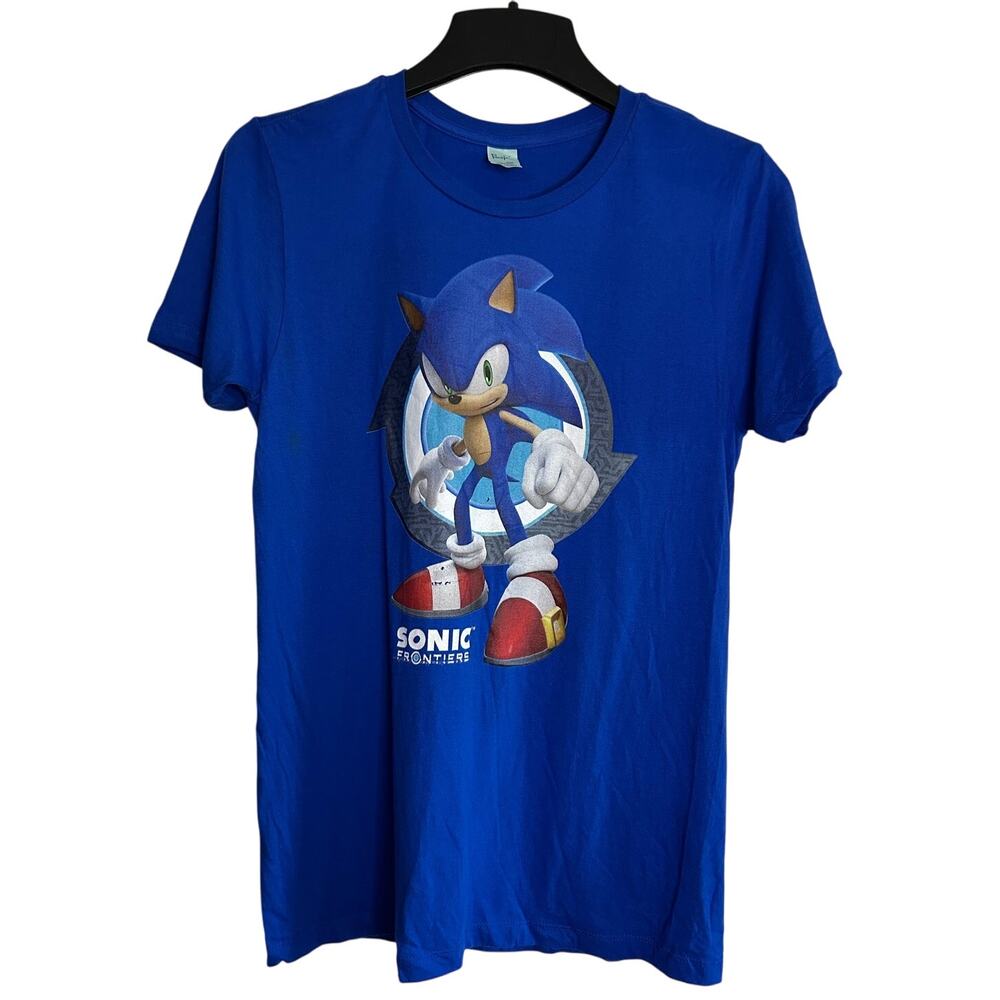 PACIFIC SONIC New Sonic Frontiers Short Sleeve Graphic Tee Flaw Size M